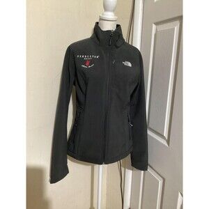 The North Face Jacket Womens Medium Black WindWall Softshell Pendleton Whisky